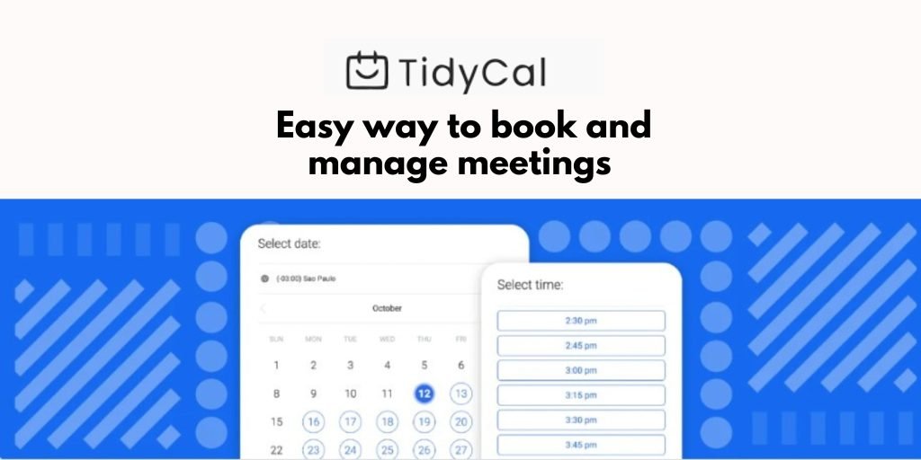 Tidycal appsumo lifetime deal